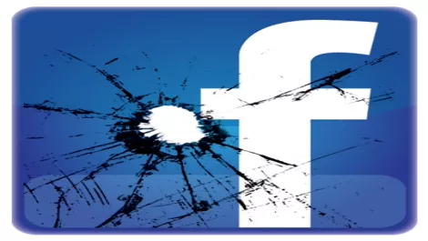 Facebook down 1