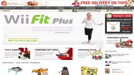 dstore Deals Christmas Bargains for Shoppers and Saves Them Time