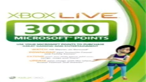 Xbox live points card