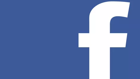 Facebook logo computer