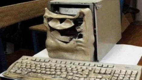 Pc melted