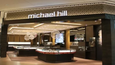 Michael hill enclosed mall  big