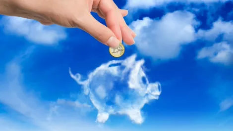 Money into cloud