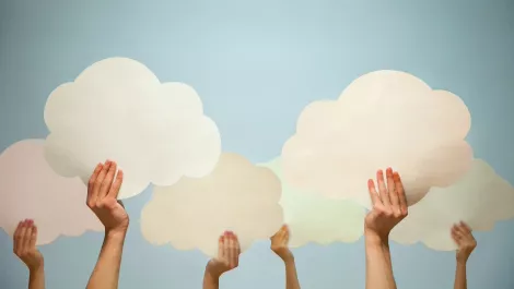 Hybrid cloud idea