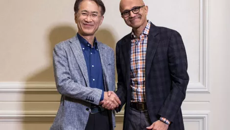 Ms exec nadellasony ceo kenichiro yoshida 013 low res 1024x683