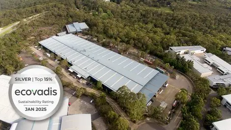 Ecovadis medal dematic australia