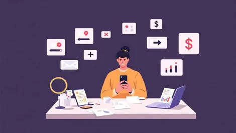 Australian content creator desk tax forms subscriptions analytics