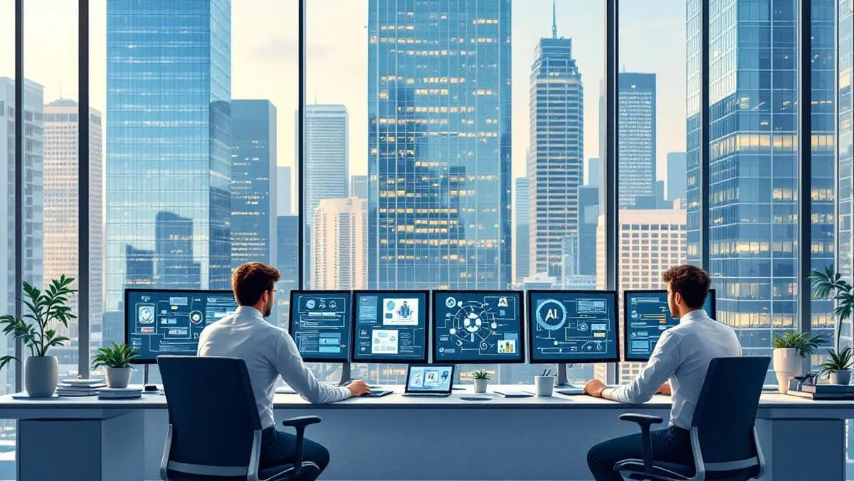 Toronto canadian it office ai collaboration glass towers enterprise