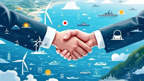 Canada japan clean energy hydrogen ev semiconductors pacific scene